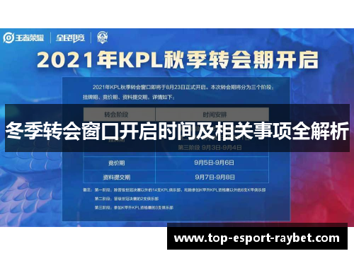 冬季转会窗口开启时间及相关事项全解析